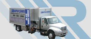 Document Shredding Truck