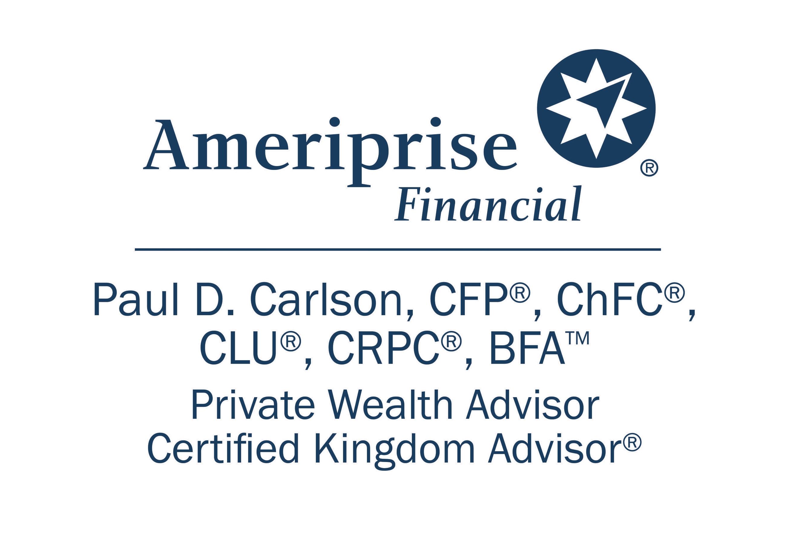 Paul D. Carlson_Reg_B LOGO
