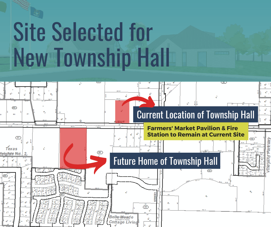 Site Selected for New Township Hall